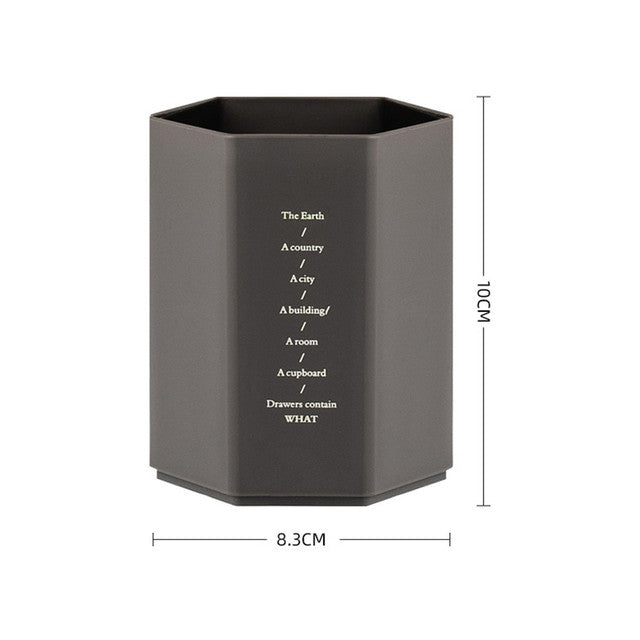 Modern Functional Pen Holder for Office Desktop Storage