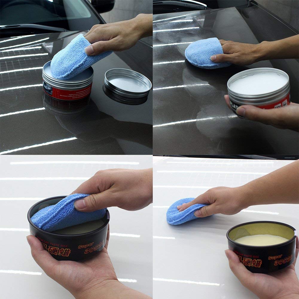 Blue Microfiber Waxing Set - 10 Pieces