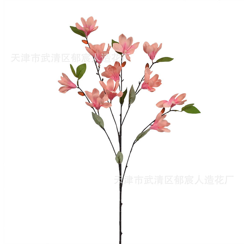 Elegant Silk Magnolia Stem for Weddings