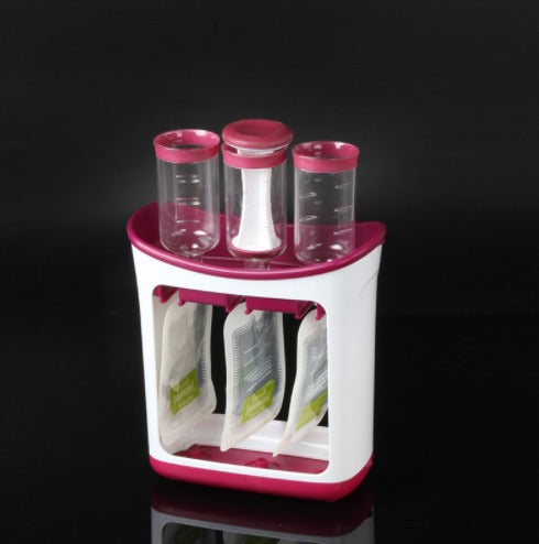 Baby Food Squeeze Station and Storage Set
